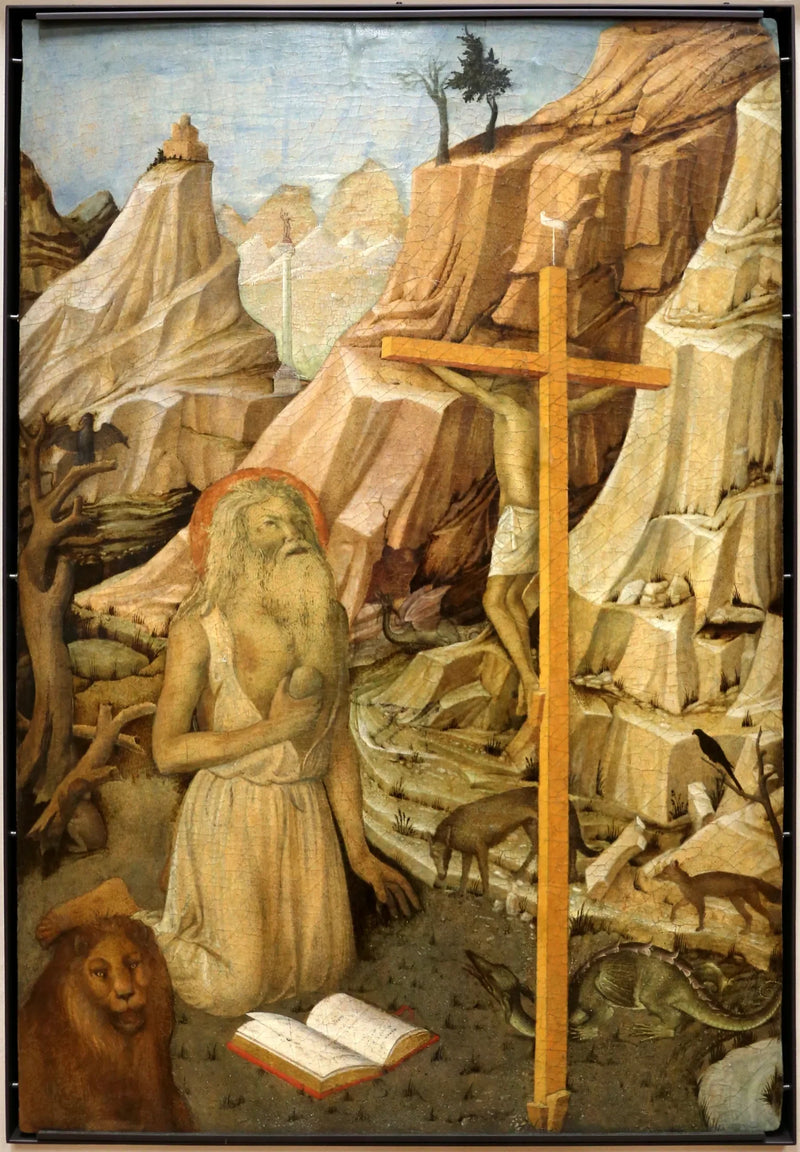 San Girloamo in the desert - Iacopo Bellini