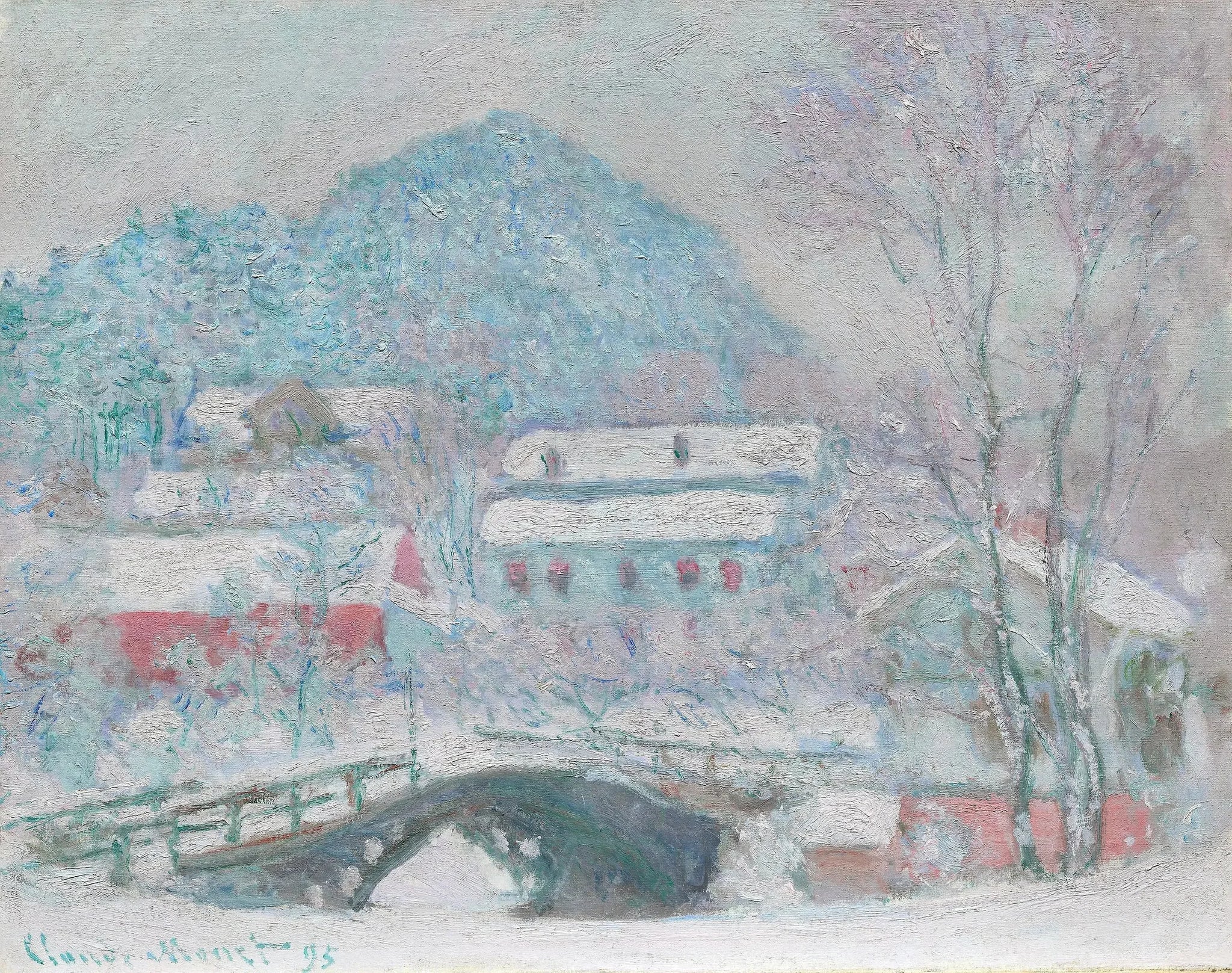 Sandvika, Norvège - Claude Monet image 1 copie de tableau peinte à la main