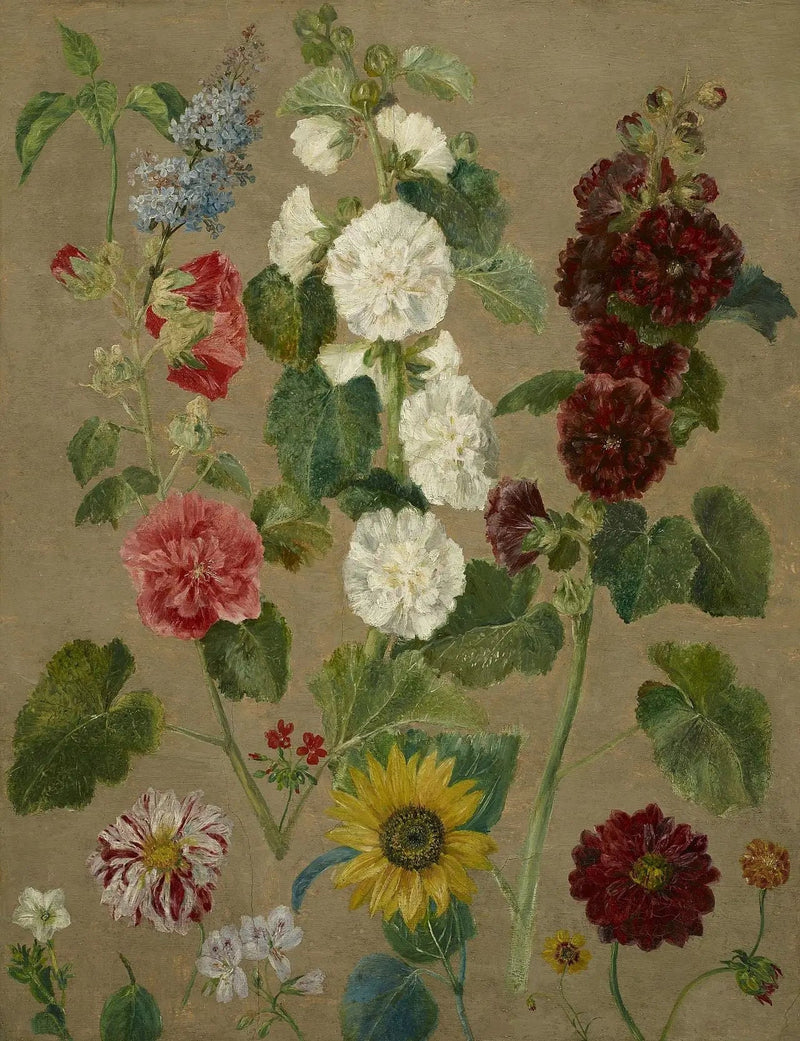Untitled [flowers] - Eugène Delacroix