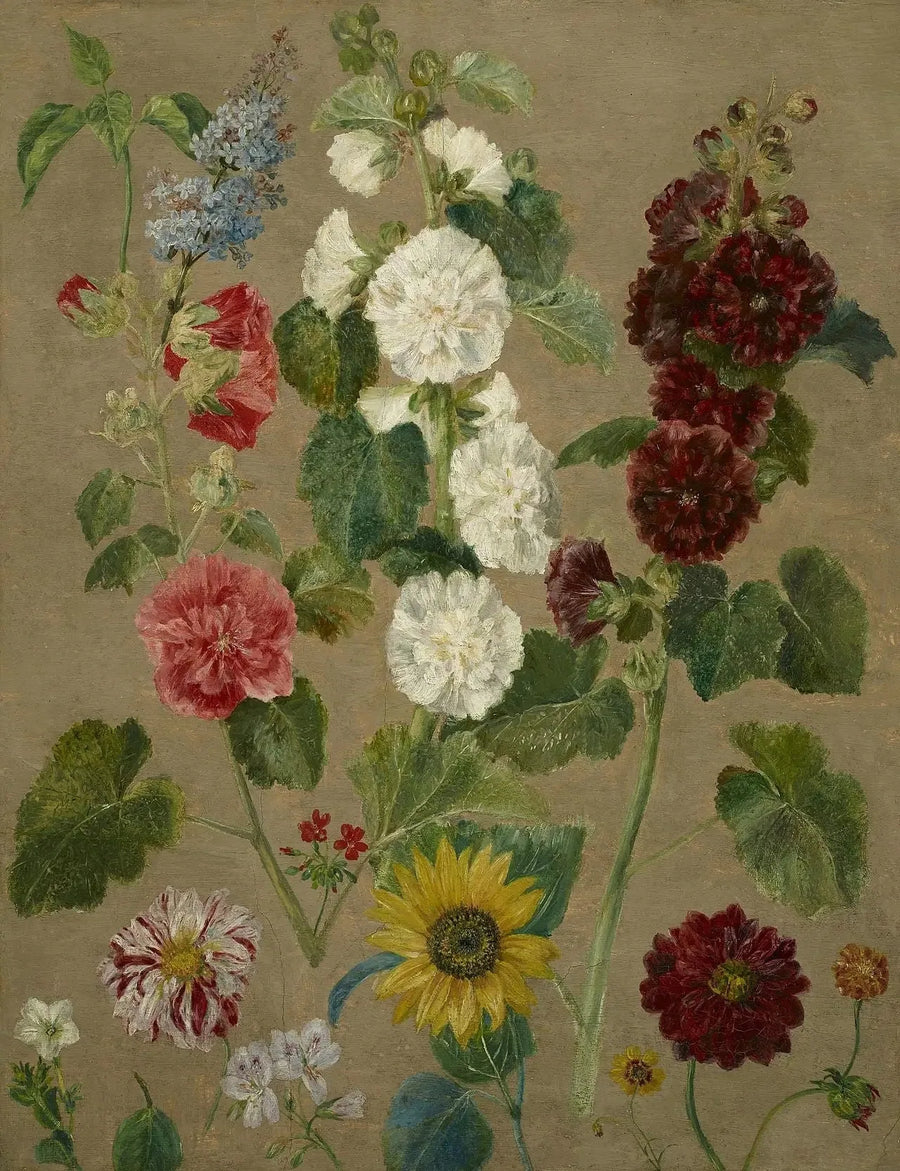 Untitled [flowers] - Eugène Delacroix