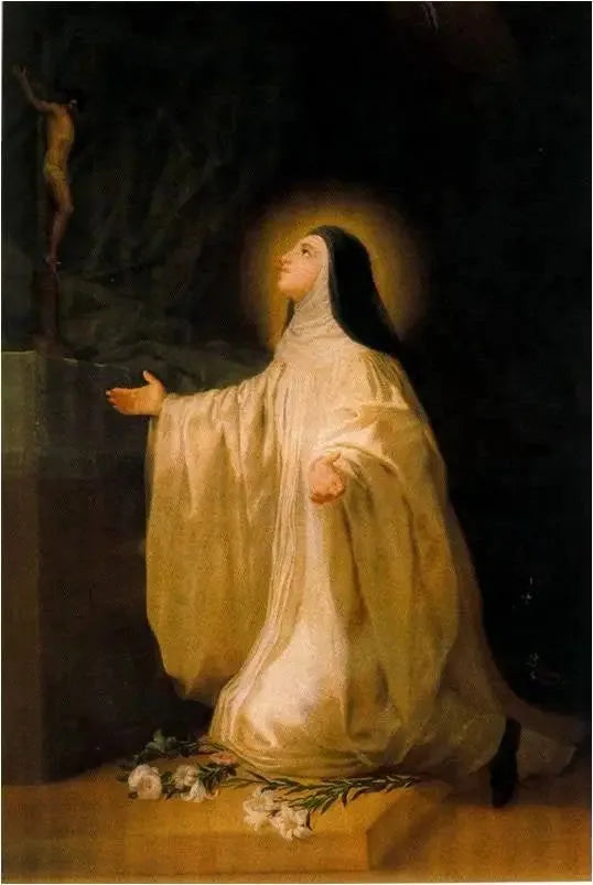 Saint Lutgarda - Francisco de Goya