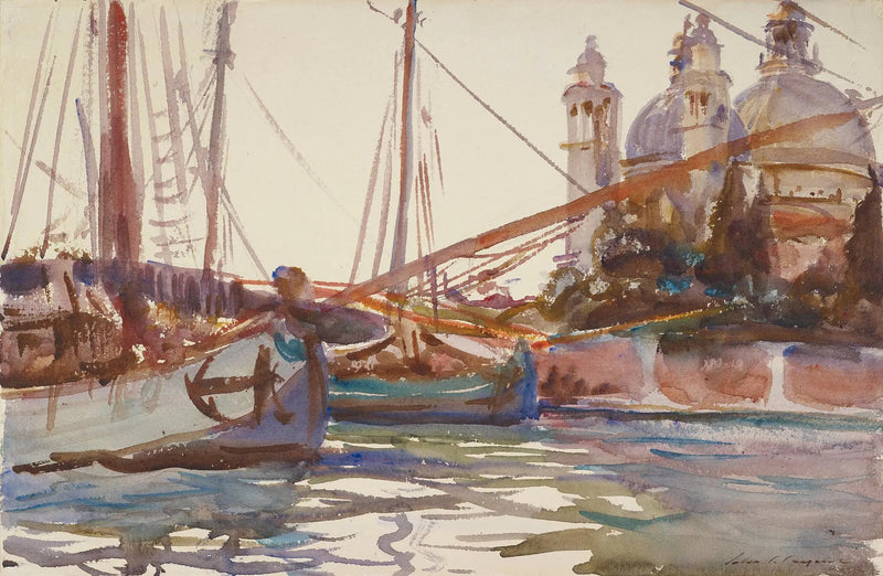 Santa Maria della Salute, Venice - John Singer Sargent