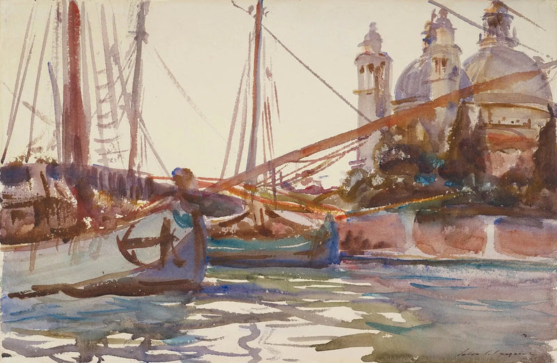 Santa Maria della Salute, Venice - John Singer Sargent