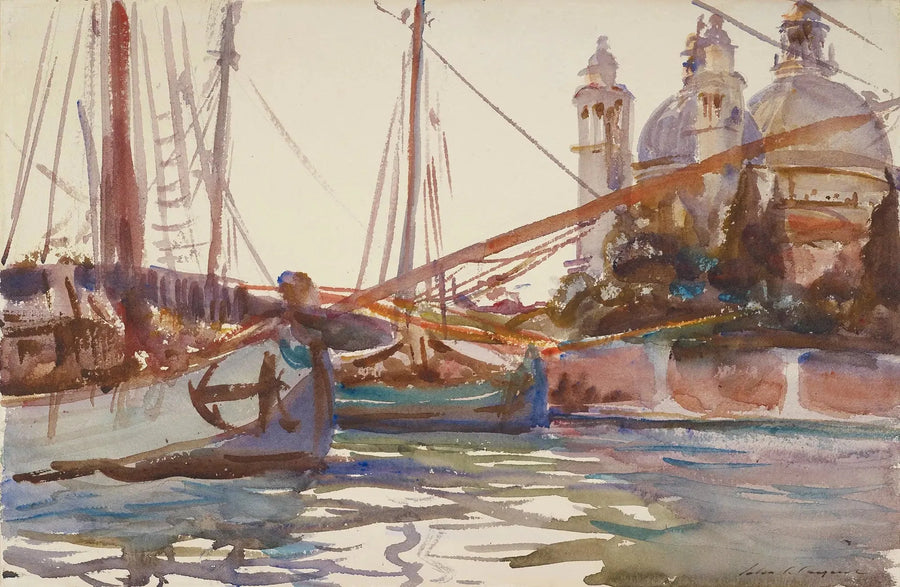 Santa Maria della Salute, Venice - John Singer Sargent