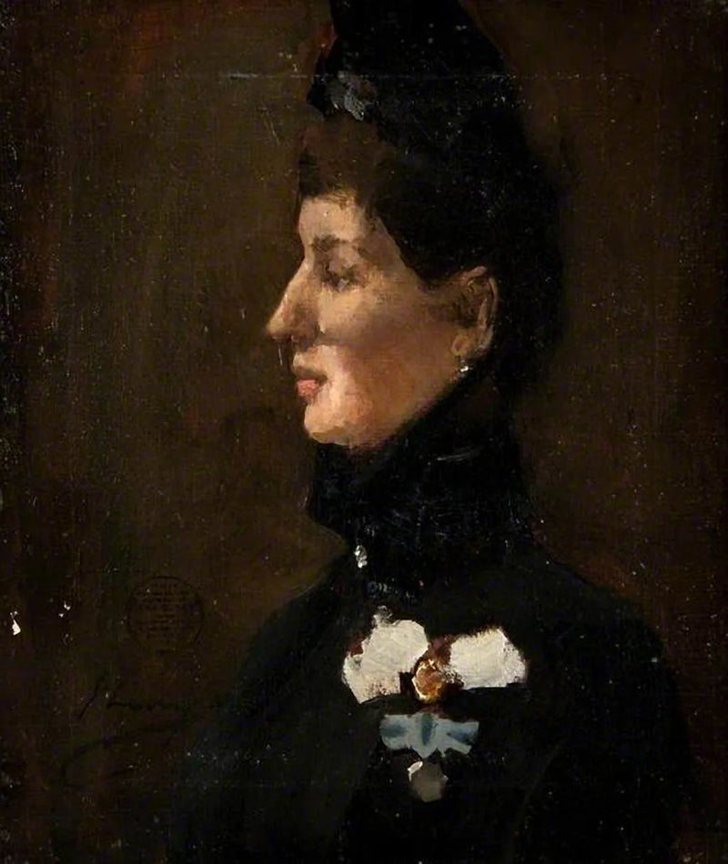 HRH Princess Alix of Hesse (1872–1918) (sketch) - John Lavery