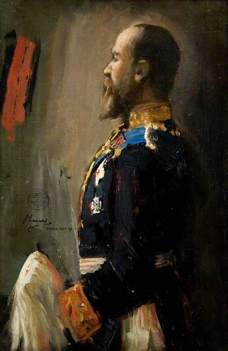 HRH the Grand Duke of Hesse, KG (sketch) - John Lavery