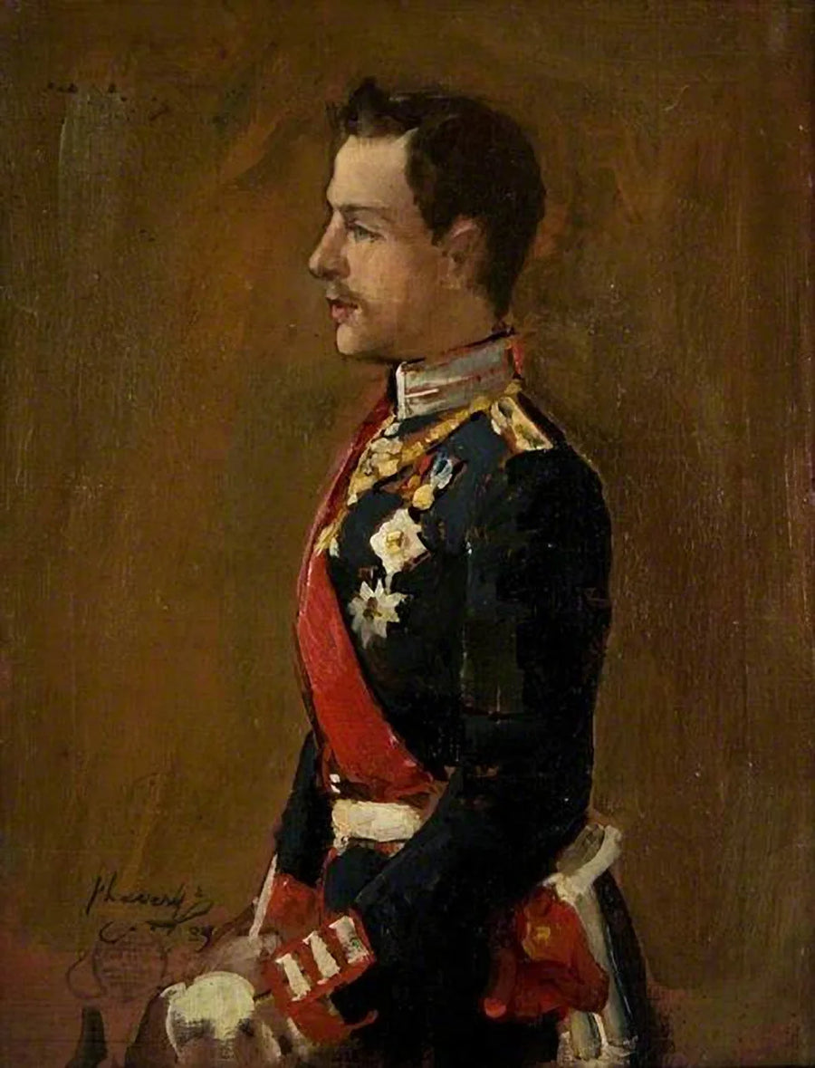 HRH the Hereditary Grand Duke of Hesse (sketch) - John Lavery