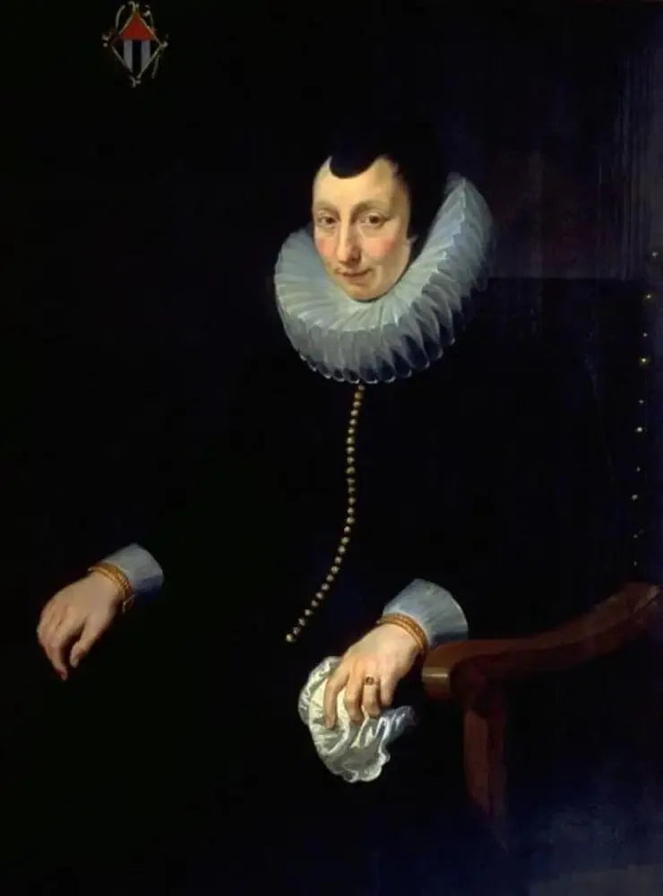 Sara Breyll, wife of Rogier Clarisse - Peter Paul Rubens