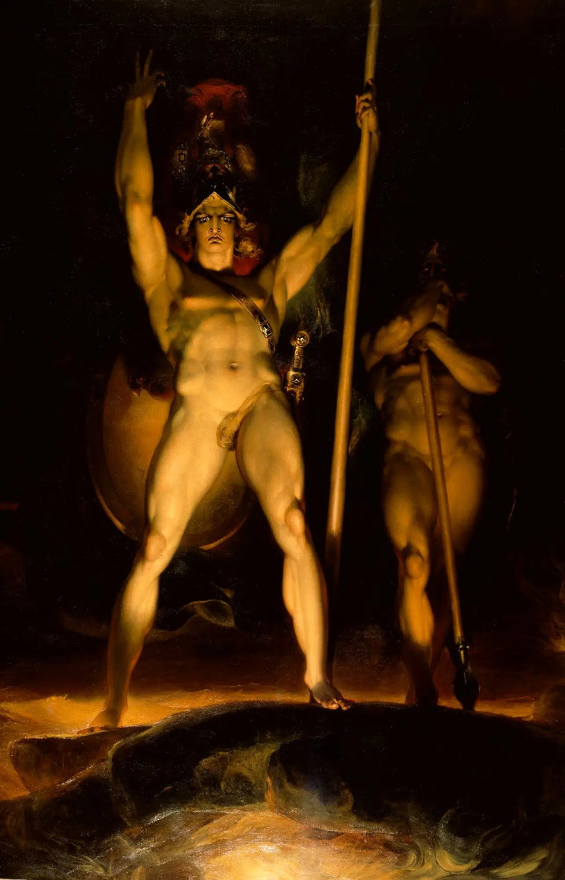 Satan Invokes His Legions - Thomas Lawrence