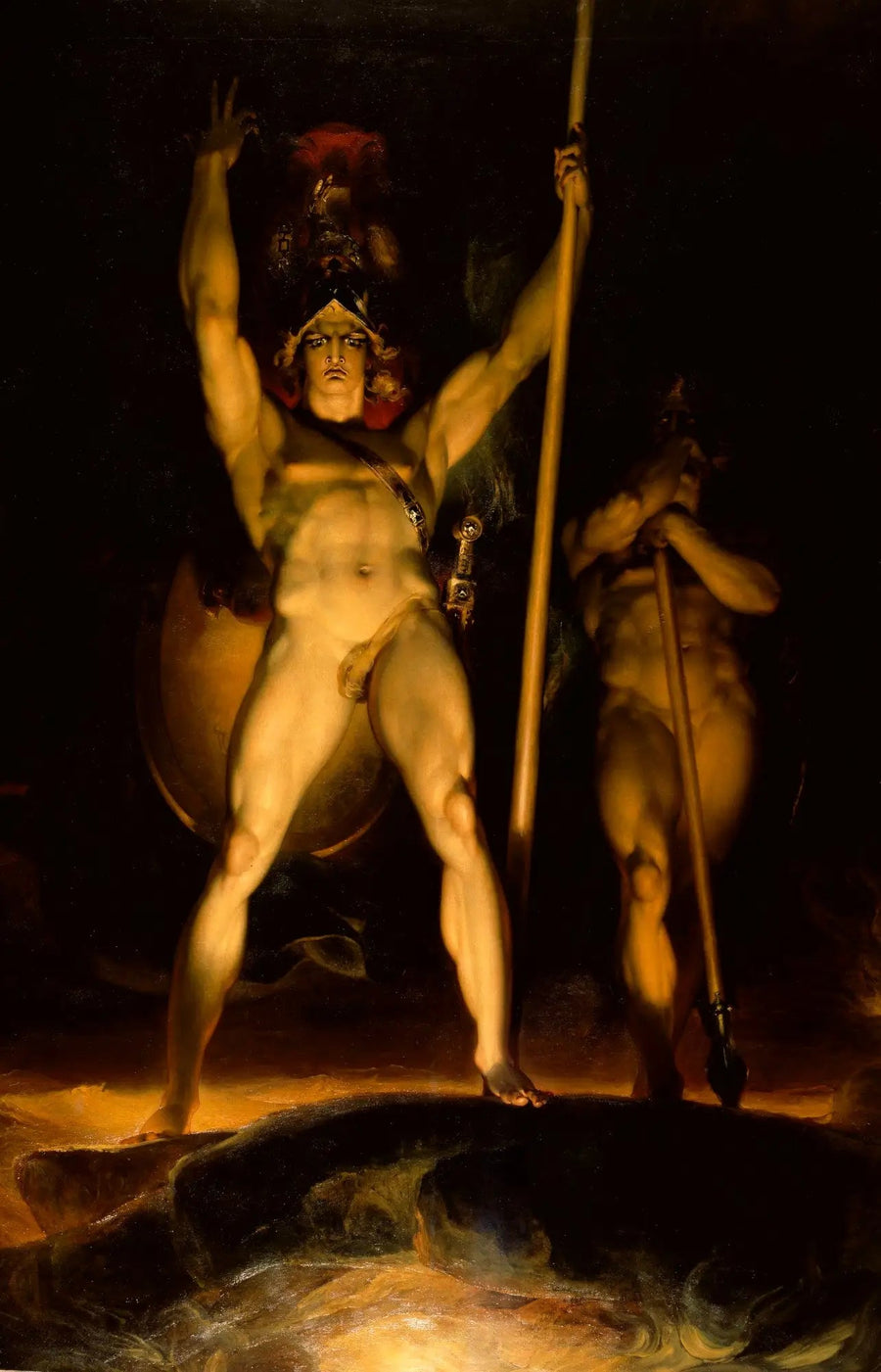 Satan Invokes His Legions - Thomas Lawrence