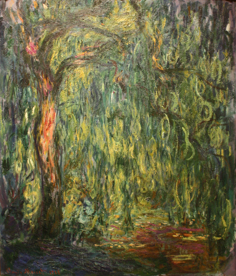 The Weeping Willow - Claude Monet