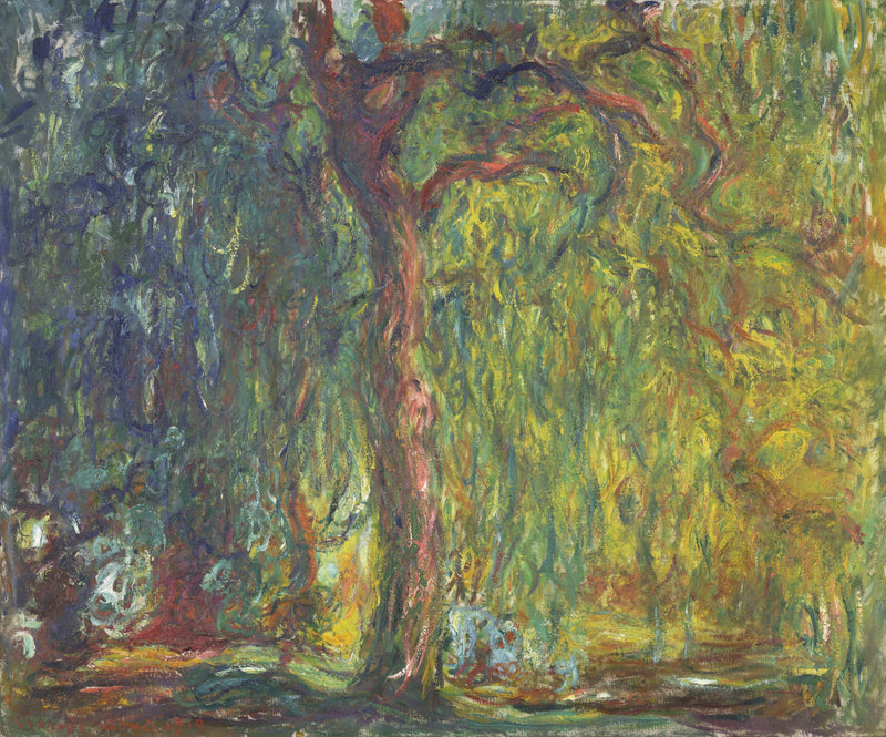 Weeping Willow, Kimbell W1876 - Claude Monet