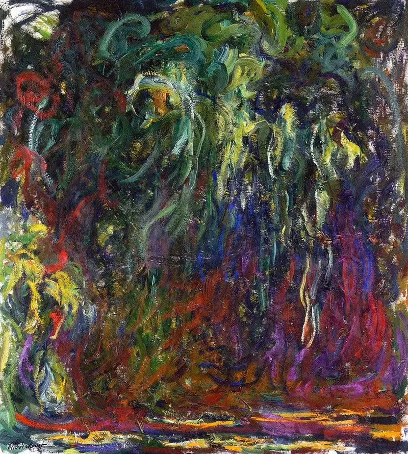 Weeping Willow, Musée d'Orsay W1942 - Claude Monet