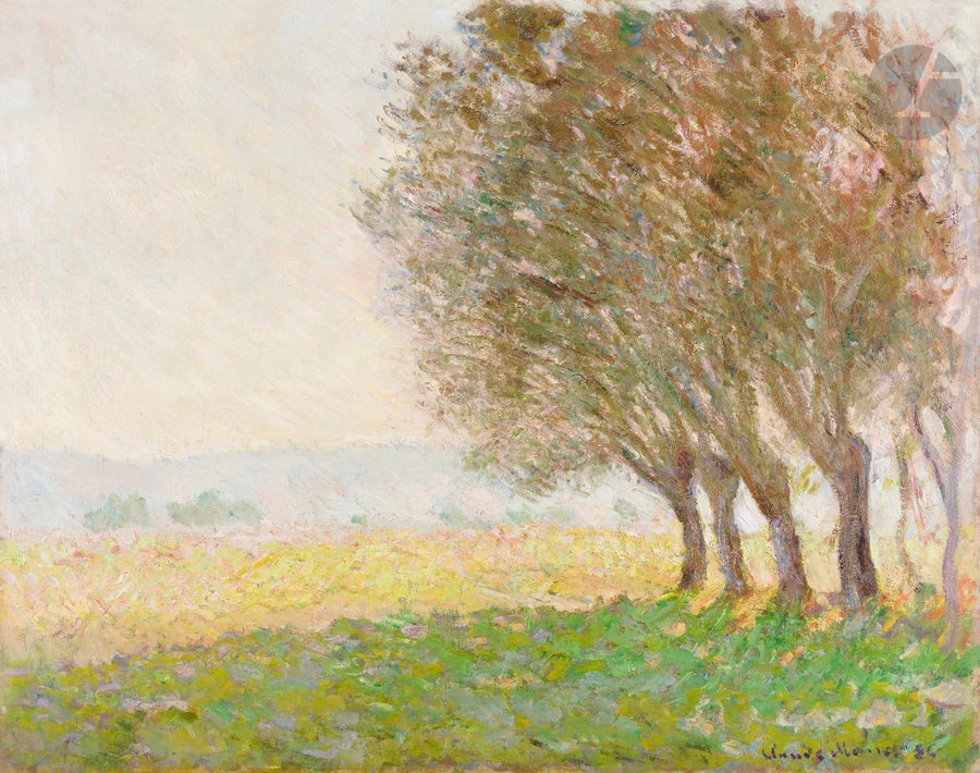The Willows, Jeffrey - Claude Monet