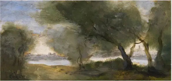 Willows - Jean-Baptiste Camille Corot