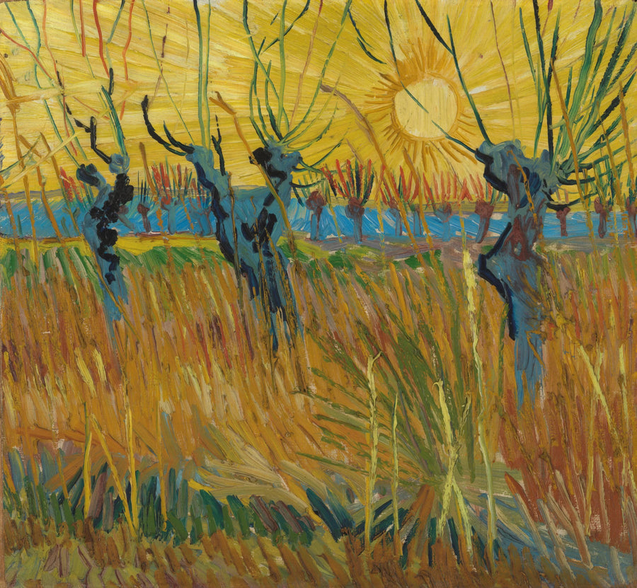 Willows at Sunset - Vincent van Gogh