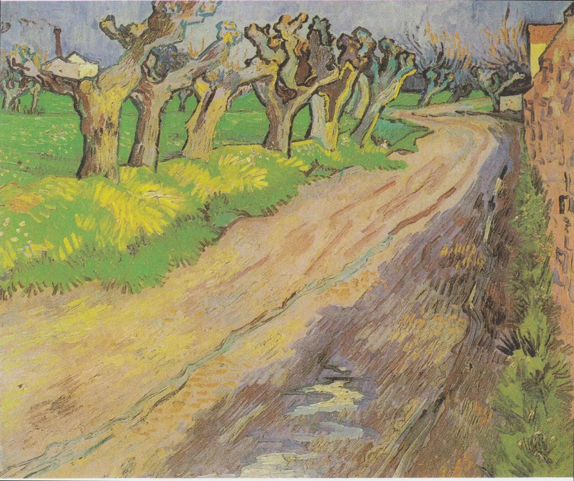 Saules têtards F520 de Vincent van Gogh, ancienne collection Niarchos