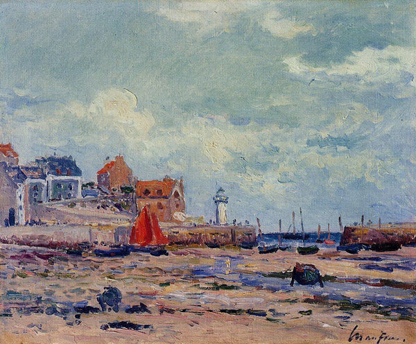 Sauzon at low tide - Maxime Maufra