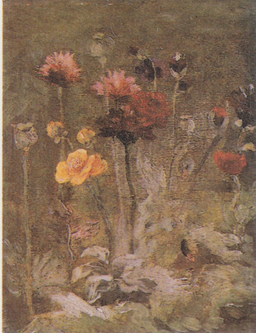 Still Life with Scabious and Buttercup - Vincent van Gogh