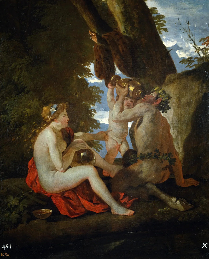 Bacchic Scene - Nicolas Poussin