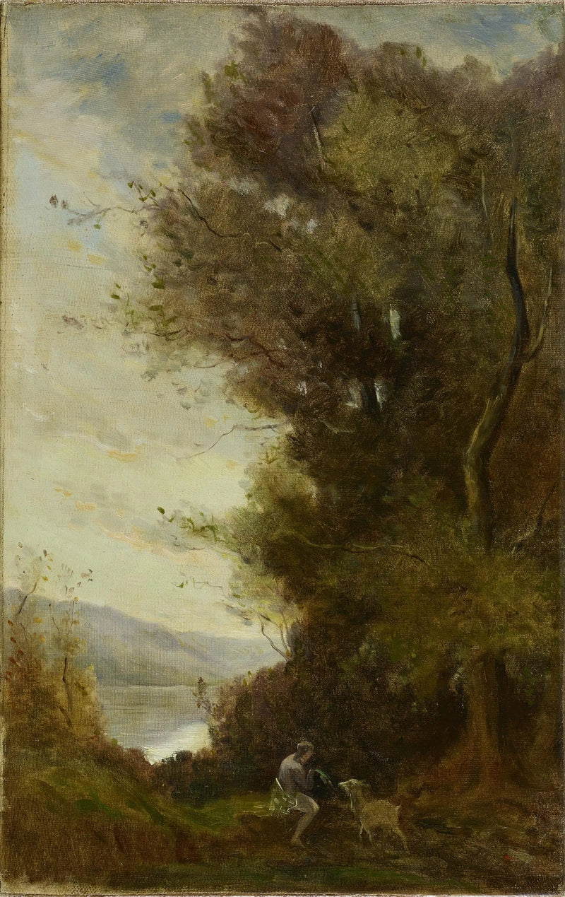 Bucolic Scene - Jean-Baptiste Camille Corot