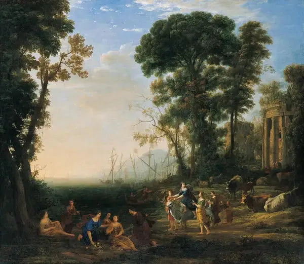 Coastal Scene with Europe and the Bull - Claude Lorrain