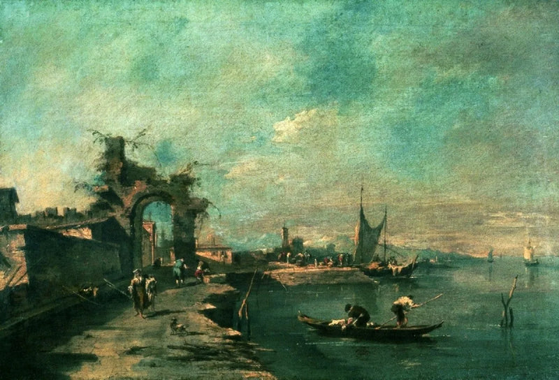 Coastal Scene - Francesco Guardi