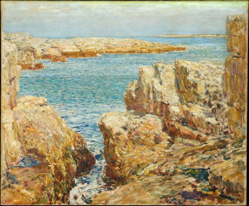 Coastal Scene, Shoals Islands - Childe Hassam