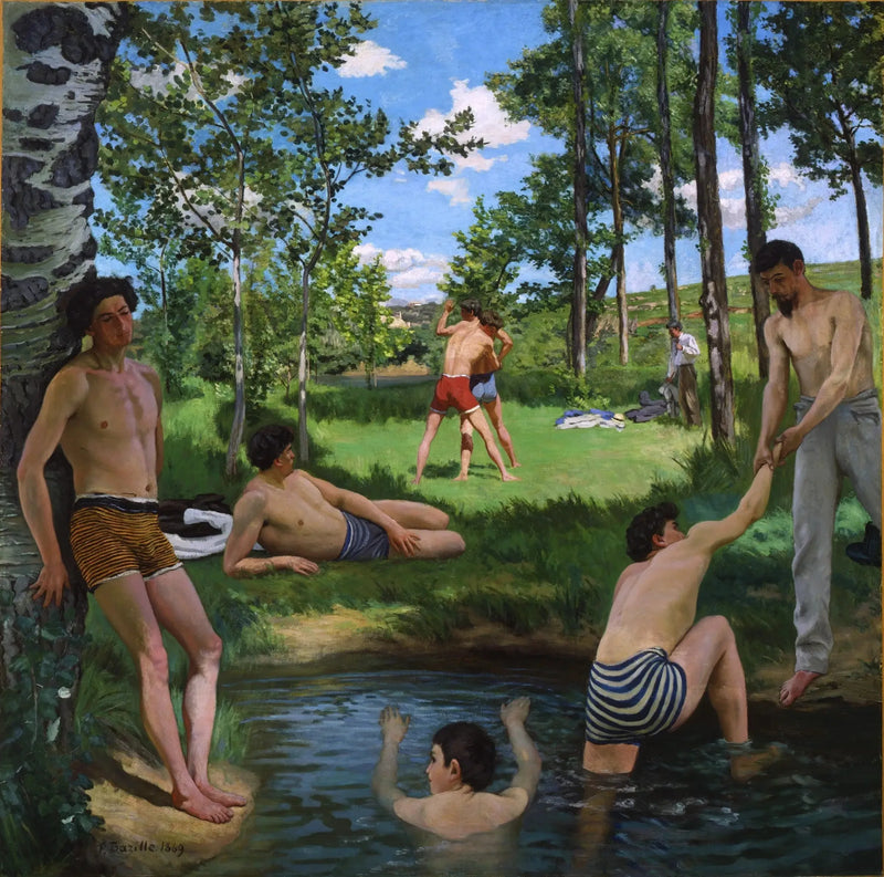 Summer Scene - Frédéric Bazille