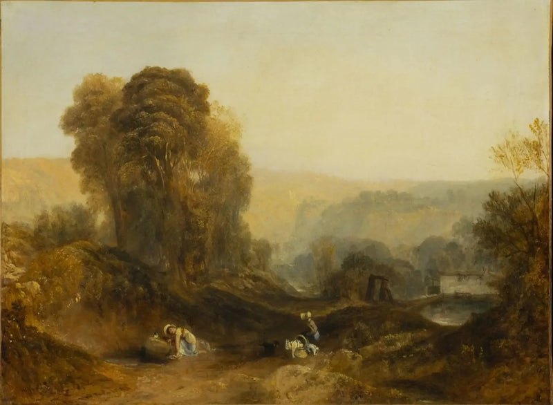 Scene in Derbyshire - J. M. W. Turner