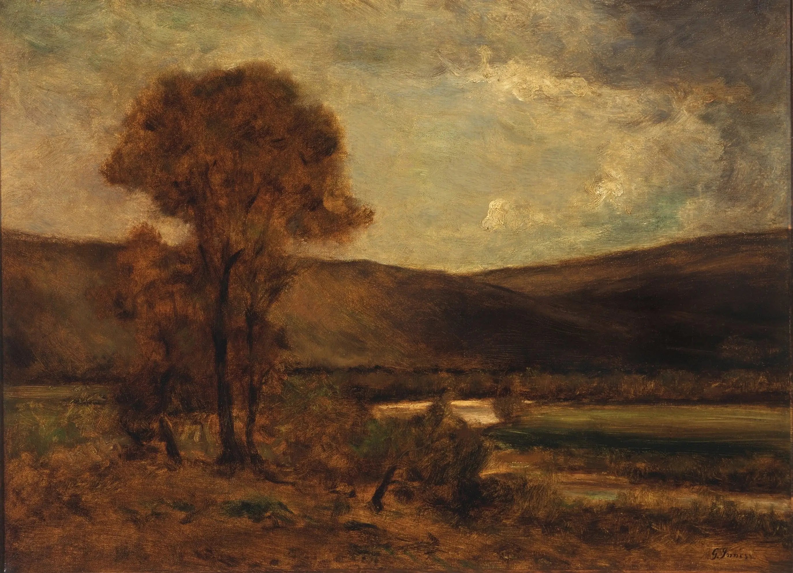 Scène d’automne - George Inness - Alpha Reproduction