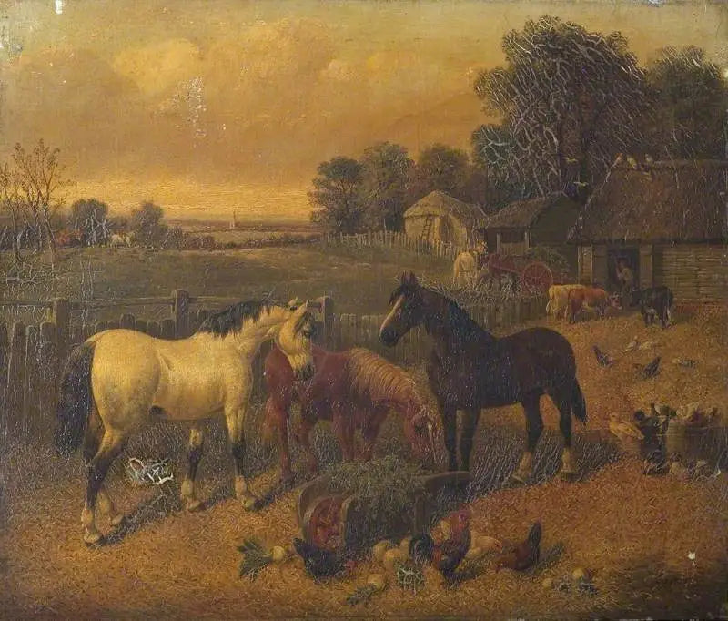 Farm Scene - John Frederick Herring, Sr.