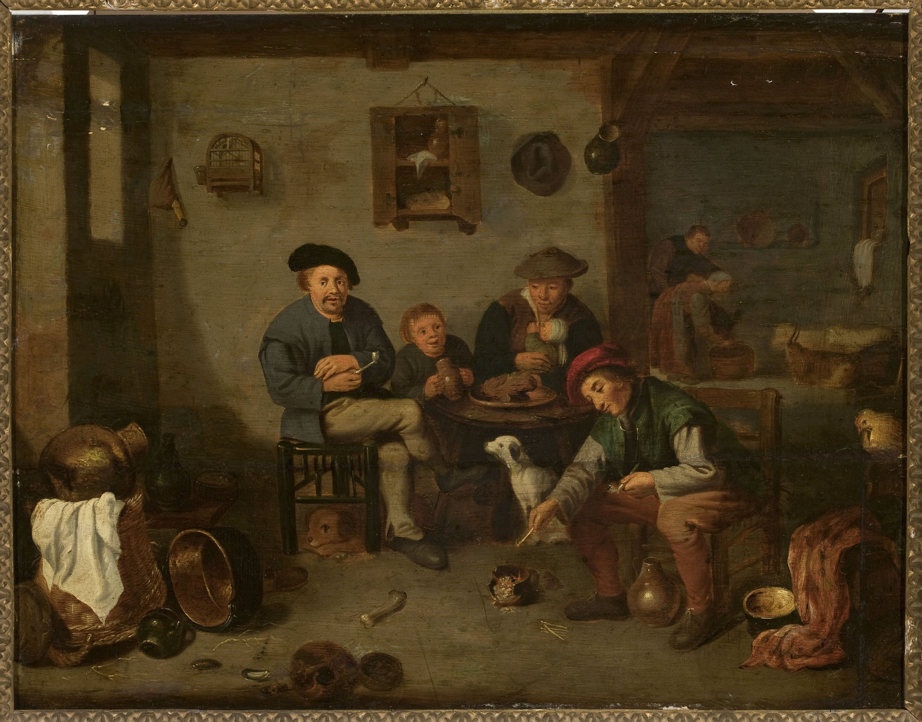 Genre Scene in the Countryside - David Teniers the Younger