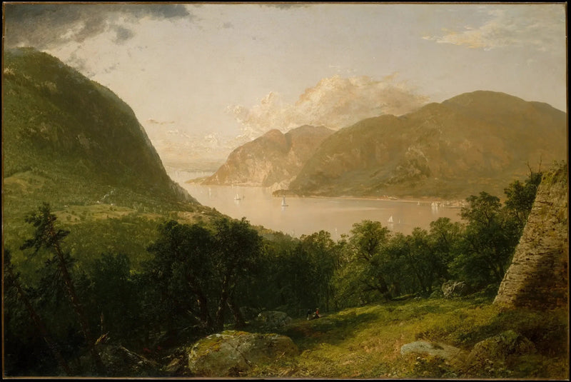 Hudson River Scene - John Frederick Kensett