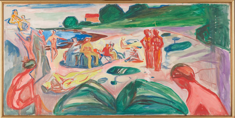 Beach Scene - Edvard Munch