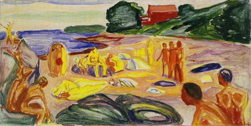 Beach Scene - Edvard Munch