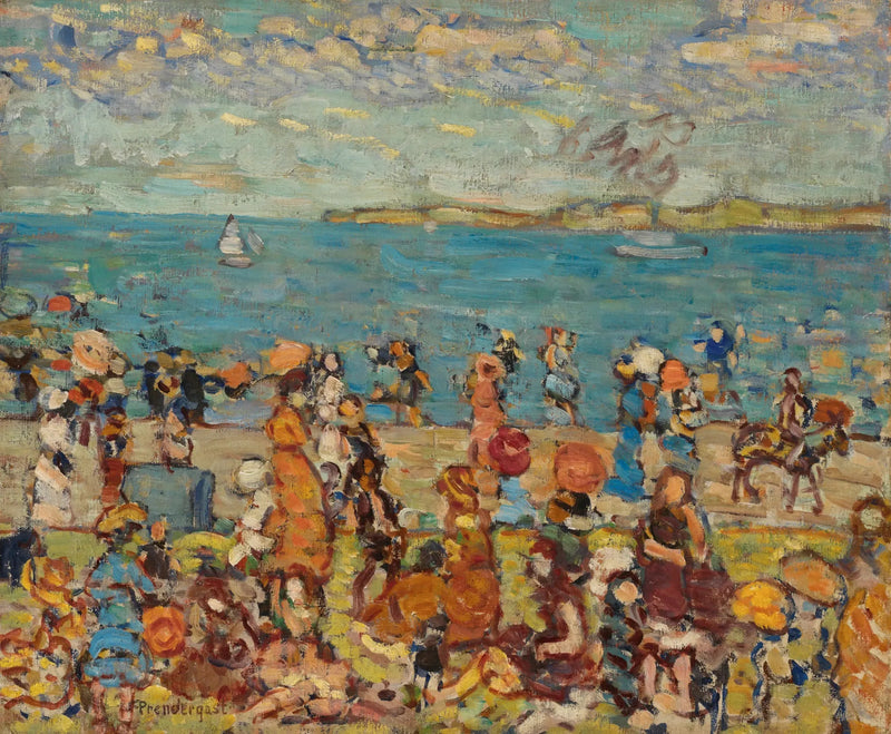 Beach Scene - Maurice Prendergast