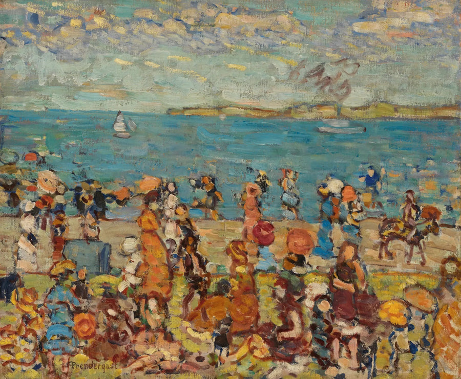 Beach Scene - Maurice Prendergast
