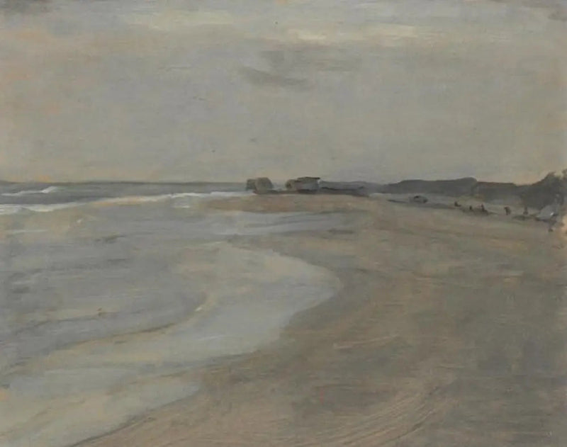 Beach Scene - Piet Mondrian