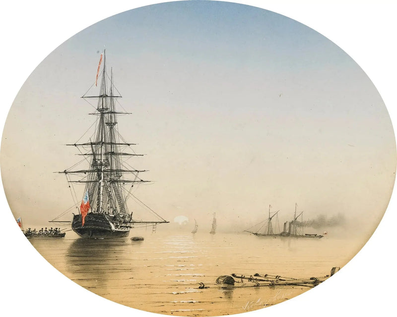 Port Scene - Ivan Aïvazovski