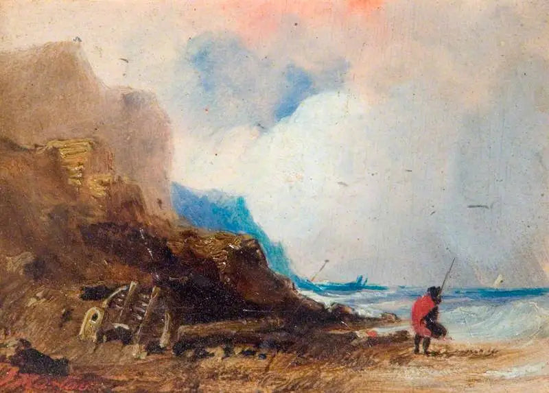 Seaside Scene, Evening - John Martin