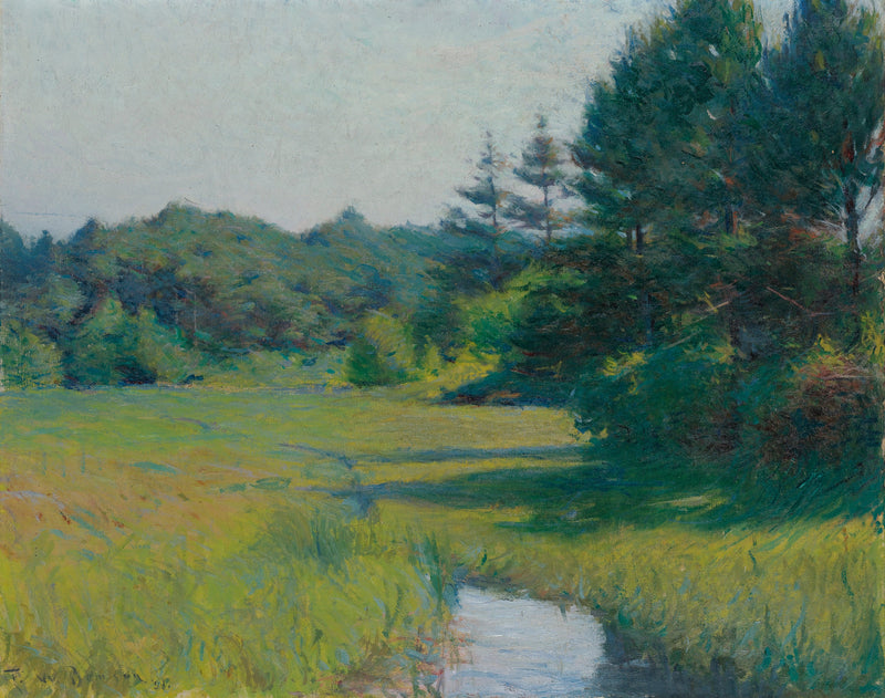 River Scene - Frank Weston Benson