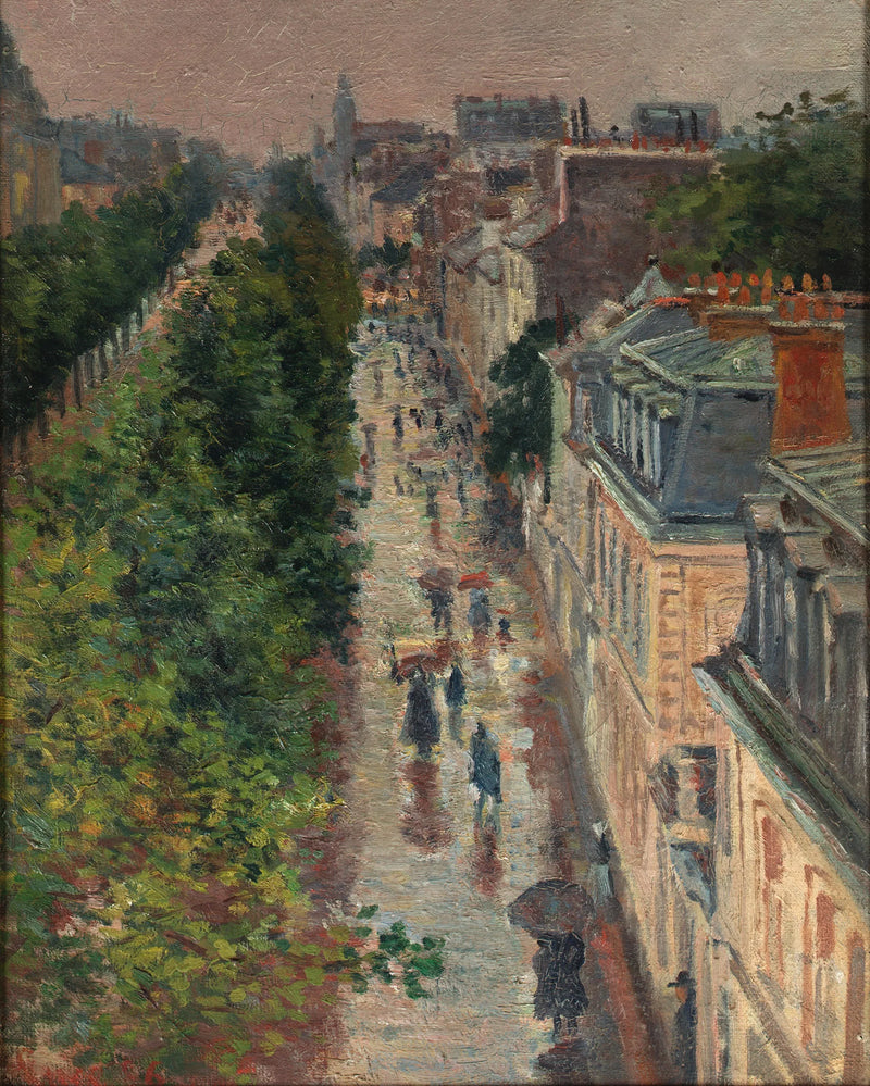 Street Scene in Paris - Maximilien Luce