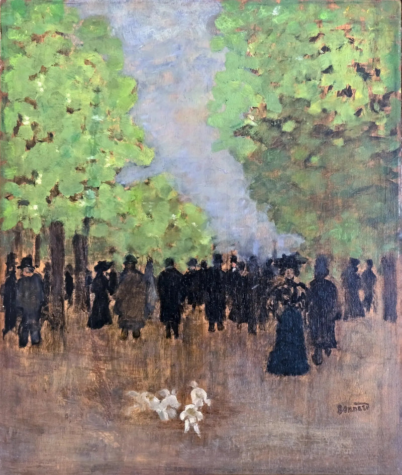 Street Scene - Pierre Bonnard