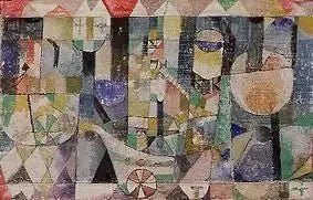 Scene of the Port - Paul Klee