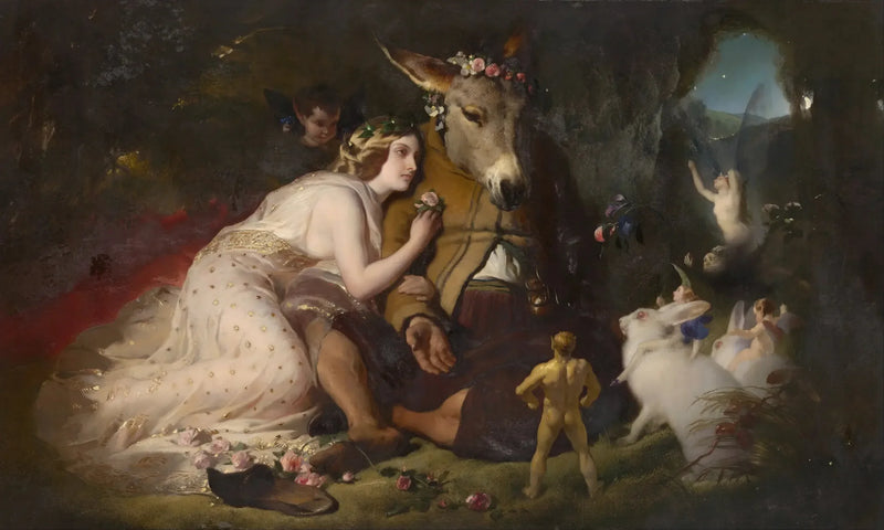 Dream Scene from A Midsummer Night's Dream - Edwin Henry Landseer
