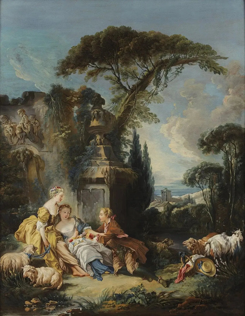 Pastoral Scene - François Boucher