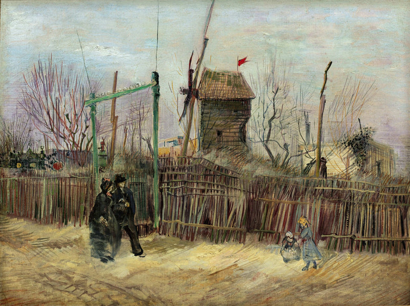Street Scene in Montmartre - Vincent van Gogh