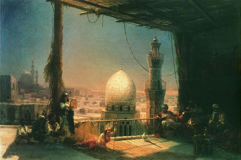 Scenes of Cairo Life - Ivan Aïvazovski