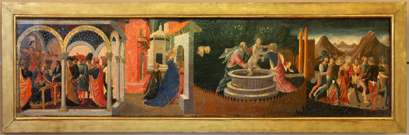 Scenes from the History of Suzanne: Suzanne and the Elders - Zanobi Strozzi